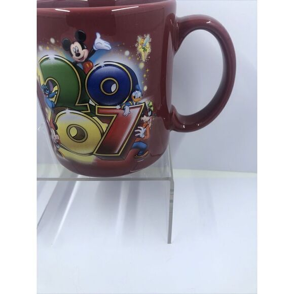 Disney Theme Parks 2007 Mug. Mickey Mouse, Minnie Mouse, Goofy, Stitch&More.Read - Picture 6 of 15
